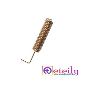 Antenne hélicoïdale à ressort compacte 433 MHz à montage facile pour applications PCB, fabriquée en Inde par Eteily - Product Image 1