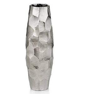 Vase à fleurs en aluminium artisanal, écologique, léger, design moderne, pot à fleurs en aluminium moulé pour mariage, Pâques - Product Image 6
