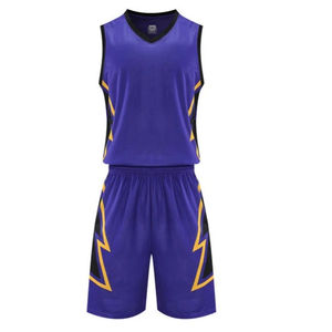 Conjunto de Uniforme de Baloncesto Femenino 100% Poliéster Antibacterial de Secado Rápido, Chaleco sin Mangas, Pantalones Cortos y Camiseta - Product Image 3