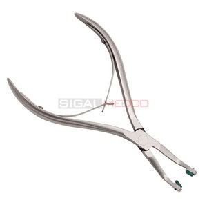 Pince d'extraction dentaire orthodontique télescopique manuelle de haute qualité pour bridges et couronnes, en acier inoxydable allemand, certifiée CE - Product Image 6