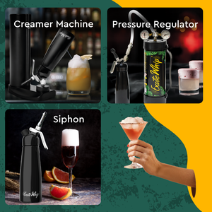 Régulateur de pression en acier inoxydable ExoticWhip pour cartouches de crème, 100 % qualité garantie, best-seller, d'un fabricant leader - Product Image 6