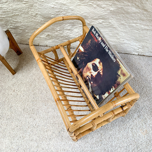 Porta revistas de ratán natural al precio más bajo, soporte para periódicos, accesorios de mesa para el hogar y la oficina - Product Image 3