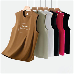 Camiseta sin Mangas de Punto Gótico Personalizada de Alta Calidad, Secado Rápido, Transpirable, de Spandex/Poliéster, 180g, Cuello Redondo, para Hombre, Gimnasio - Product Image 1