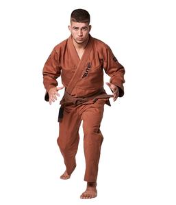 ชุดกิโมโนสีขาวล้วนคอตตอนสำหรับยูโดชุด Jitsu Jitsu Jitsu ผ้าฝ้ายน้ำหนักเบาออกแบบได้ตามต้องการ - Product Image 1