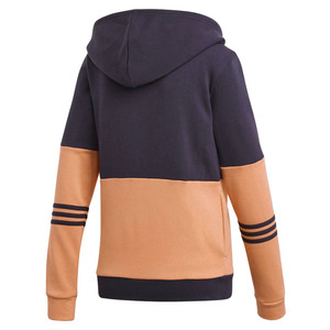 Ensemble de survêtement d'hiver pour femmes grandes tailles, couleur unie, avec sweat à capuche zippé et pantalon, 100% polyester, tenue décontractée pour la gym, vêtements de sport, ensemble de détente, ODM - Product Image 3
