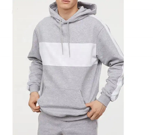 เสื้อมีฮู้ดแขนยาวของผู้ชายเสื้อมีฮู้ดโอเวอร์ไซส์ออกแบบโลโก้ได้เองสีสันสดใส240แกรมออกแบบได้ตามที่ต้องการ - Product Image 3