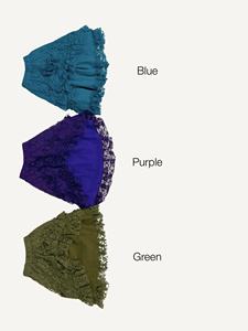 Minifalda de Encaje Estilo Boho Élfico |   Falda Gótica con Volantes de Hada |   Falda estilo duendecillo con capas para festivales, precio al por mayor - Product Image 3