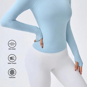 OEM Women <b>Surfing</b> Rash Guard Breathable Moisture Wicking UPF50+ UV Protection Swim Tee Compression Top - Product Image 5