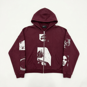 Sudadera con capucha personalizada de alta calidad para hombre, 100% algodón polar, ropa informal con diseño de logotipo personalizado - Product Image 5