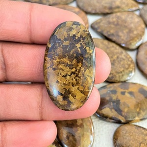 Cabujones de Bronzita en Formas Mixtas (Ovalados, Cuadrados, Lágrima, Rectangulares) con Aspecto Dorado Desértico, Lote al por Mayor, Proveedor de Grandes Cantidades - Product Image 3