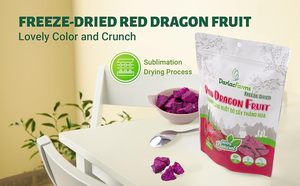 Fruta del Dragón Roja Liofilizada, Crujiente, 100% Natural, Sabor Dulce, Versátil para Smoothies y Postres, Empaque a Granel - Product Image 5