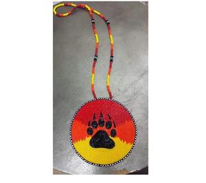 Fashionable Beads Necklace And Earring Set Designed To Complement Indo <b>Western</b> And Ethnic Outfits - Product Image 2