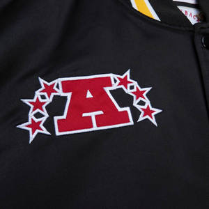 Chaqueta de Béisbol Formal para Hombre con Logotipo Bordado Personalizado, 100% Tela Satén, Uniforme Deportivo Universitario, Uniforme Escolar - Product Image 2