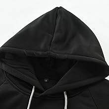 Sudadera con Capucha de Forro Polar de Peso Medio para Hombre, Sudadera Informal con Capucha y Bolsillos en Bloques de Color - Product Image 2