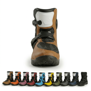 Botas de Motociclismo Impermeables con Logotipo Personalizado, Antideslizantes, para Motocross, Turismo, Calzado de Seguridad Duradero - Product Image 1