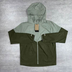 Conjunto de Sudadera con Cremallera y Pantalón de Chándal para Hombre, Diseño Personalizado OEM, Ecológico, 100% Poliéster, Cortavientos de Invierno, 2 Piezas - Product Image 5