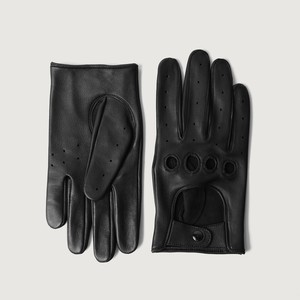 FITME SPORTS Gants d'hiver en cuir à doigts entiers pour hommes, respirants, extensibles, antidérapants, design classique, toutes saisons - Product Image 3