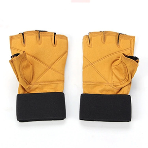 Gants de cyclisme professionnels d'été unisexes en nylon légers et respirants, demi-doigts, avec rembourrage en gel antichoc, pour le sport et les activités de plein air - Product Image 2
