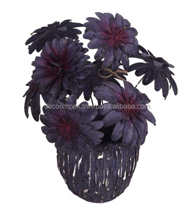 Arbre décoratif Pot de fleur Plantes Noël Couleur naturelle Multi Fer Feuille Vente en gros Intérieur Noël Fait à la main - Product Image 3