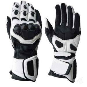 Gants de moto professionnels en gros |   Cuir de chèvre durable, ajustement seconde peau |   Usine de fourniture en gros - Product Image 1