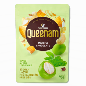 Factory OEM/ODM Wholesale High Quality Dragee <b>Chocolate</b> Matcha <b>Chocolate</b> Coated <b>Almond</b> Cashew Nuts 75G HALAL Snacks Hot Selling - Product Image 1