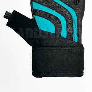 Gants d'entraînement demi-doigts antidérapants de qualité supérieure en cuir respirant pour le fitness et l'entraînement - Product Image 6