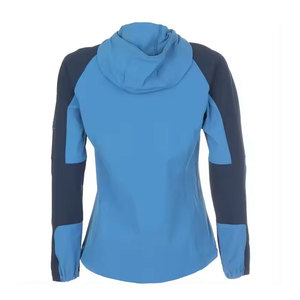 Econex Sports Outdoor Canvas Softshell Jackets Mesh Breathable Waterproof Quick-Dry Windproof Hooded Reflective <b>Strips</b> Front - Product Image 5