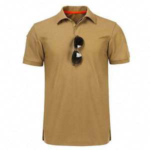 Chemises polo pour hommes grandes tailles abordables, confortables, en coton, col rond, élégantes, personnalisables - Product Image 3