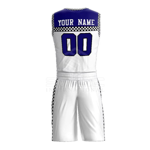 ชุดบาสเก็ตบอลแบบกำหนดเองได้ ดีไซน์ล่าสุด พิมพ์ลายแบบ Sublimation  ชุดเปล่า ไซส์ใหญ่ ระบายอากาศได้ดี ราคาถูก - Product Image 2