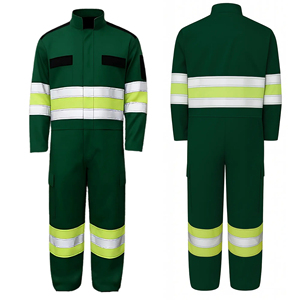 Overol de Seguridad Reflectante de Alta Visibilidad Glory para Mecánicos de Campos Petroleros con Cinta Reflectante, Ropa de Trabajo de Seguridad de la Mejor Calidad - Product Image 4