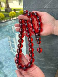 ลูกปัดเรซิ่นทำมือคุณภาพดีที่สุด เป็นมิตรกับสิ่งแวดล้อม รูปทรงเทวดา ขัดเงา สีแดง รูปทรงปรับแต่งได้ สำหรับใช้ในบ้าน - Product Image 2