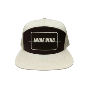 Custom Embroidery Logo 7 Panel <b>Flat</b> Bill Snapback Snap Back Breathable Full Mesh Trucker Caps <b>Hats</b> With Custom Color - Product Image 2