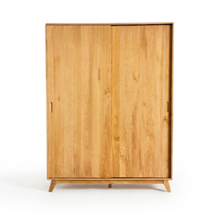 Armario Escandinavo Ecológico de Madera Maciza Stepe, Mueble de Dormitorio Moderno, de Piso, con Almacenamiento Duradero - Product Image 5