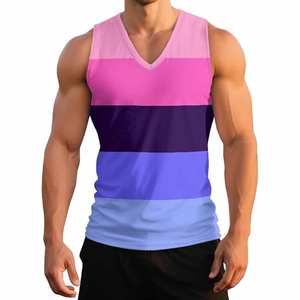 Ropa Deportiva Personalizada, Camiseta sin Mangas para Hombre, Ropa de Gimnasio, Camiseta Transpirable para Hombre con Colores Únicos, Chalecos Deportivos - Product Image 1