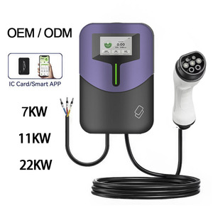 New EV Charger Station Type 2 Smart APP Control Outdoor ZSWINNER ST-E309 7kW/11kW/22kW Wall-mounted Fast Charging - Product Image 2