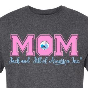 Jack and Jill Mom and <b>Dad</b> Unisex T <b>Shirt</b> Short Sleeve Crew Neck Casual Cotton Tee Custom Printed Parent Graphic Comfortable - Product Image 2