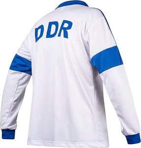 เสื้อฟุตบอลแขนยาวผู้ชายสไตล์เรโทรสีสันตัดกันพร้อมปก |   เสื้อฟุตบอลและเสื้อสเวตเชิ้ตสำหรับนักกีฬา - Product Image 3