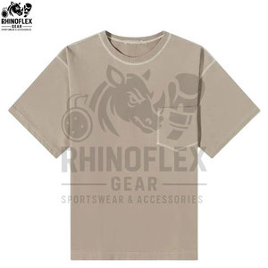 100% Cotton Heavyweight Mens Oversized <b>Tshirt</b> Dtg Print <b>Plain</b> Custom Logo T Shirt - Product Image 2