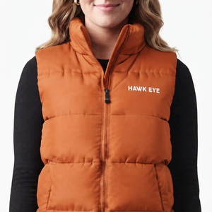 <b>Women</b> Lightweight Puffer Vest Quilted <b>Sleeveless</b> <b>Jacket</b> Winter Warm Full Zip Outdoor Wear Casual Wear - Product Image 5