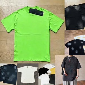 เสื้อยืดผู้ชายลายกราฟิกวินเทจ Star 101 น้ำหนัก 280 กรัม ผ้าฝ้าย 100% แขนสั้น ทรงโอเวอร์ไซส์ ซักแล้ว ระบายอากาศได้ดี เสื้อถักสไตล์สตรีทแวร์ - Product Image 1
