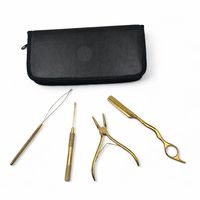 Kit d'outils d'application pour extensions de cheveux, kit d'outils pour extensions de cheveux Remy, imperméable, longue durée, parfumé
