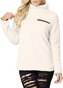 Men's Waterproof <b>Lined</b> <b>Sherpa</b> Fleece <b>Hoodie</b> Warm Teddy Pullover Winter Sweatshirt Plush Soft Fuzzy Fleece Party Style - Product Image 4