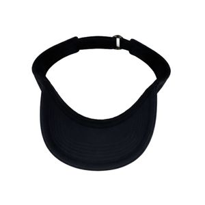 Black Visor <b>Cap</b> Adjustable Sun <b>Hat</b> Outdoor Sports Headwear Fashion Embroidered Design Lightweight Casual Summer Accessory - Product Image 4