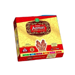 Venta caliente directa de fábrica precio bajo al por mayor personalizado orgánico Natural Parisa Azmiri pasta de color sintético Mehendi de Bangladesh - Product Image 1