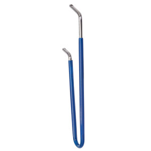 Sierra de mano con carcasa de plástico para laboratorio dental, instrumento de laboratorio dental, longitud total 200 mm, incluye hojas de sierra de 72–85 mm de longitud - Product Image 2
