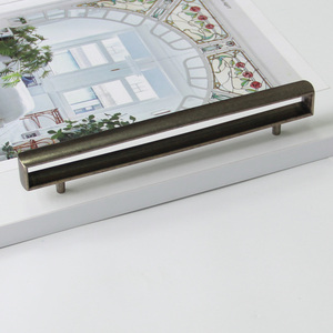 Premium Quality Zinc Alloy Hollow Cabinetry Handles Antique Modern <b>Bar</b> <b>Pull</b> <b>for</b> Kitchen Bedroom Bathroom Furniture Minimalist - Product Image 1