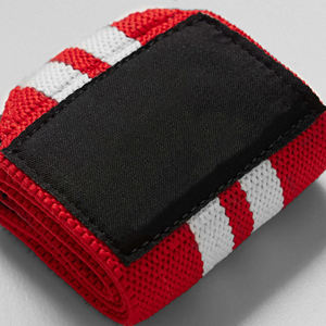 Bandes de maintien pour poignets pour la musculation, sangles de soutien robustes en polyester et coton, matériau respirant, fermeture auto-agrippante pour la salle de sport - Product Image 1