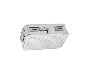 Caja de Almacenamiento de Instrumentos Veterinarios de Acero Inoxidable con Tapa, Caja de Esterilización Quirúrgica, Acabado Personalizable, Alta Calidad, KAHLU - Product Image 6