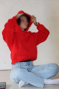 Casual Women's Hoodie <b>Sweatshirt</b> Knitted Solid Long Sleeve Oversized Pullover Ladies Winter Fashion Luxury <b>Hoodies</b> for Women - Product Image 4