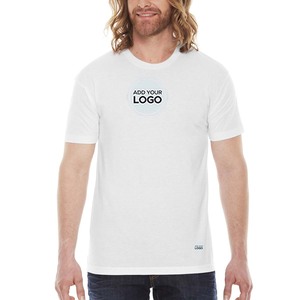 T-shirts personnalisés à manches courtes en coton biologique super doux avec logo d'entreprise - Product Image 5